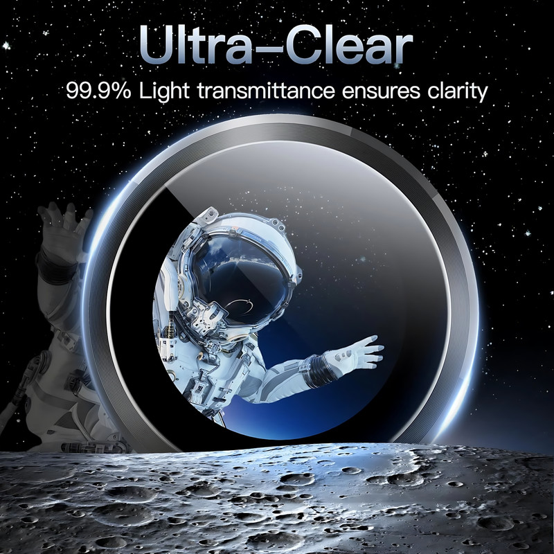 محافظ لنز دوربین شیشهای اسپیگن مدل Optik Pro مناسب برای گوشی موبایل سامسونگ Galaxy S24 Ultra