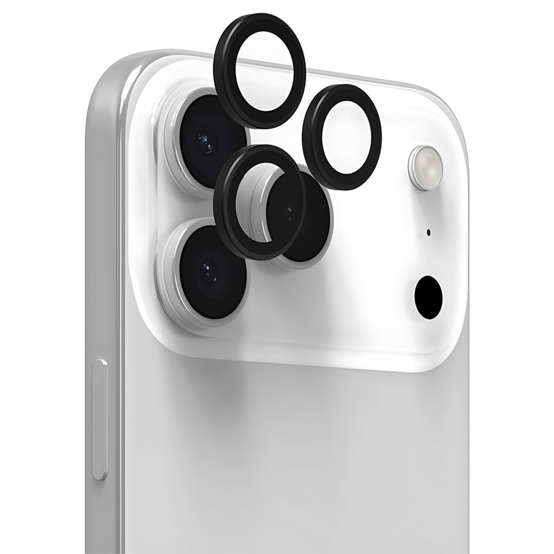 محافظ لنز دوربین شیشه‌ای زگ مدل EliteCam مناسب برای گوشی موبایل اپل iPhone 17 Pro Max