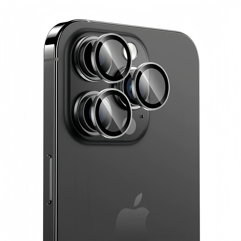 محافظ لنز دوربین راکی مایل مدل CAM-4 مناسب برای گوشی موبایل اپل iPhone 13 Pro / 13 ProMax