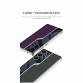 کاور مدل Leather Blade مناسب برای گوشی موبایل سامسونگ Galaxy S24 Ultra