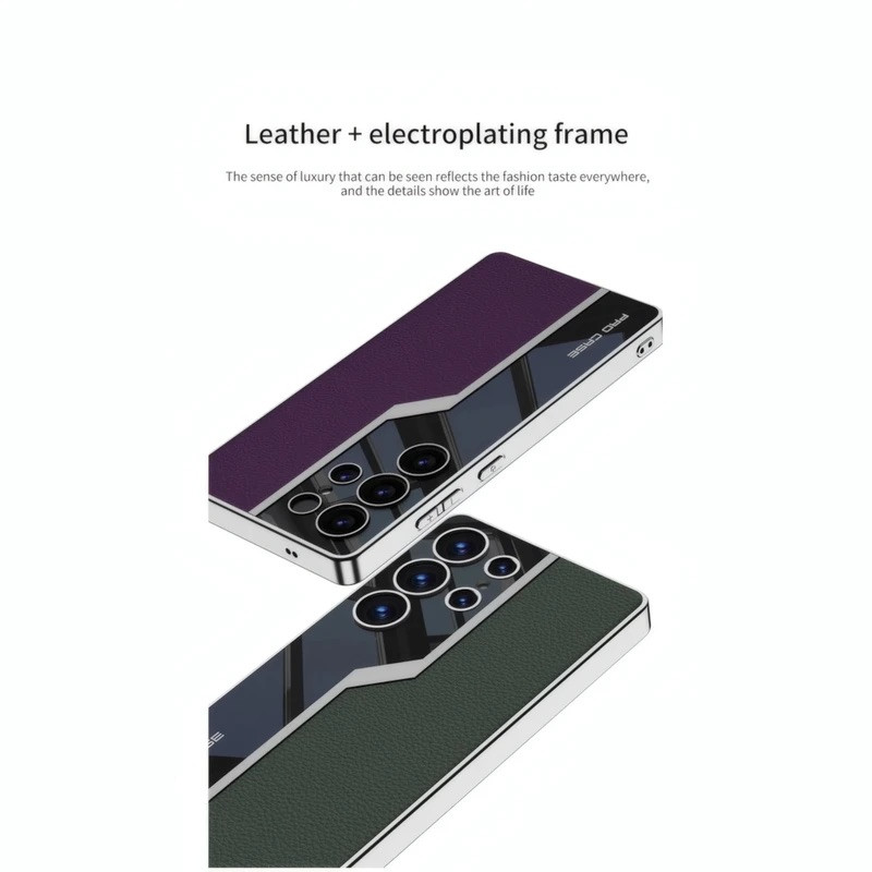 کاور مدل Leather Blade مناسب برای گوشی موبایل سامسونگ Galaxy S23 Ultra