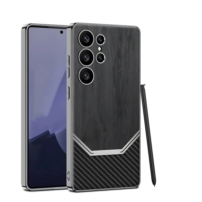 کاور مدل Woodline مناسب برای گوشی موبایل سامسونگ Galaxy S25 Ultra