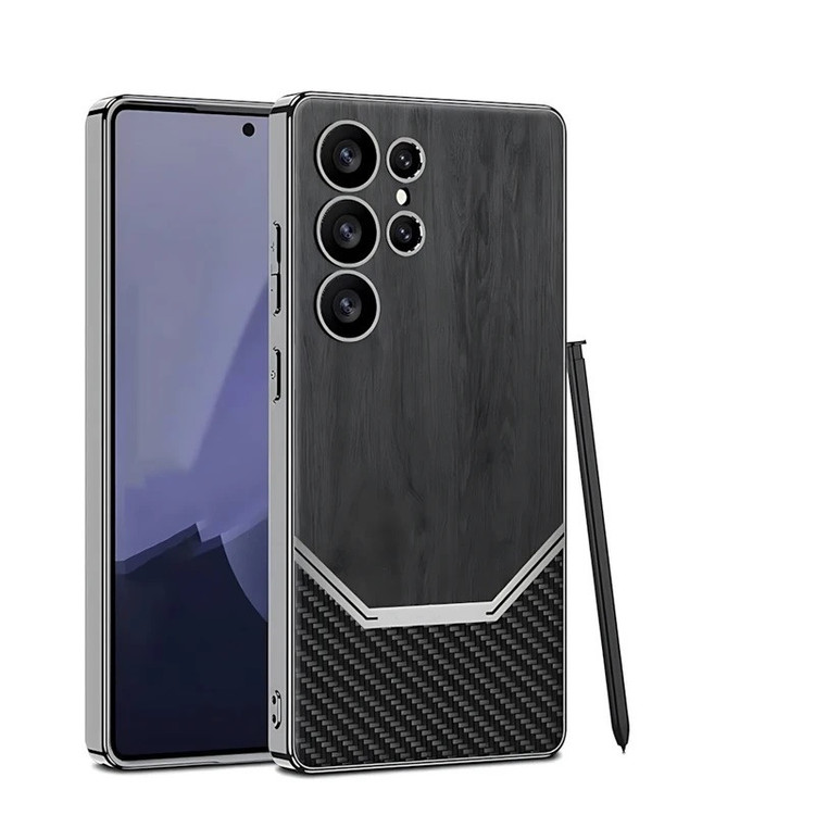 کاور مدل Woodline مناسب برای گوشی موبایل سامسونگ Galaxy S25 Ultra
