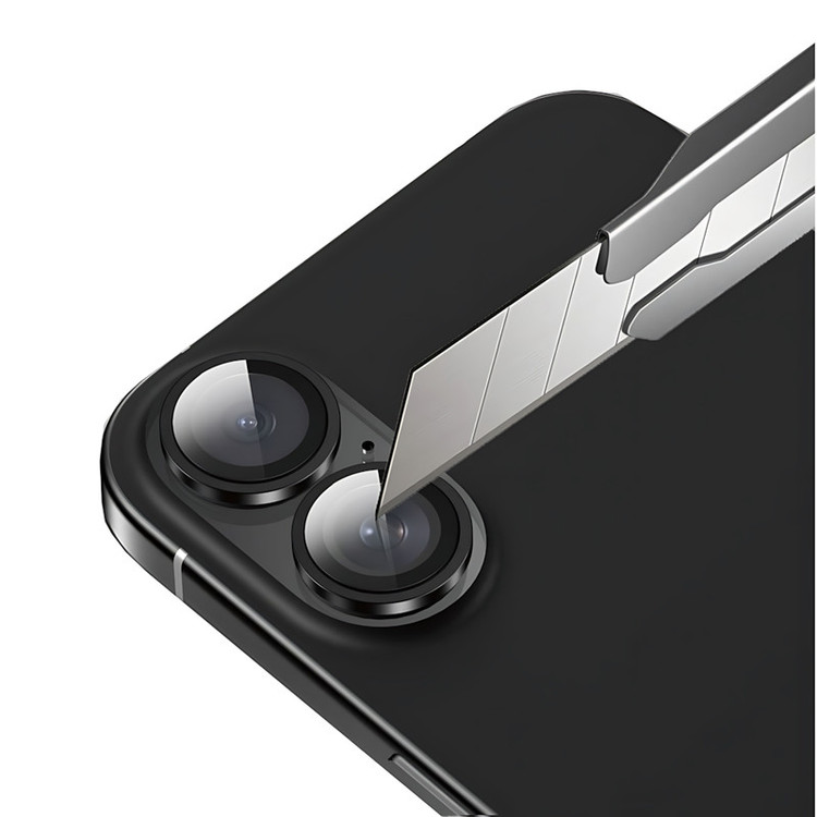 محافظ لنز دوربین شیشهای ایکس-لول مدل Spotlight مناسب برای گوشی موبایل اپل iPhone 16