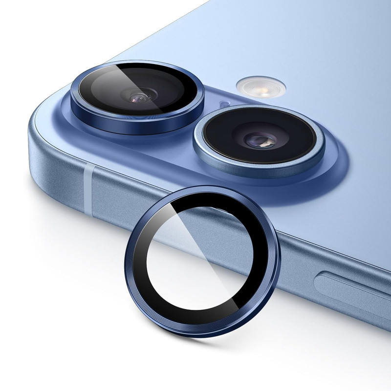 محافظ لنز دوربین شیشهای موسیلی مدل Clare مناسب برای گوشی موبایل اپل iPhone 16