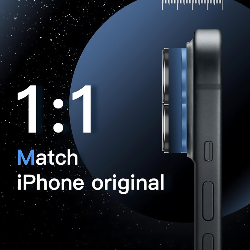 محافظ لنز دوربین شیشهای موسیلی مدل Clare مناسب برای گوشی موبایل اپل iPhone 13