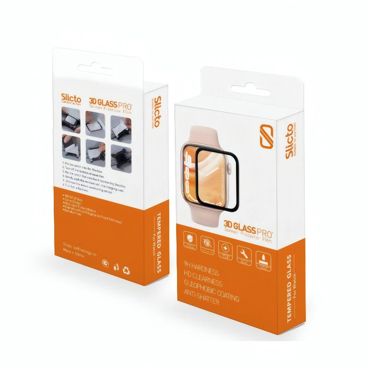 محافظ صفحه نمایش اسلیکتو مدل 3D Pro مناسب برای اپل واچ 44 میلی متری