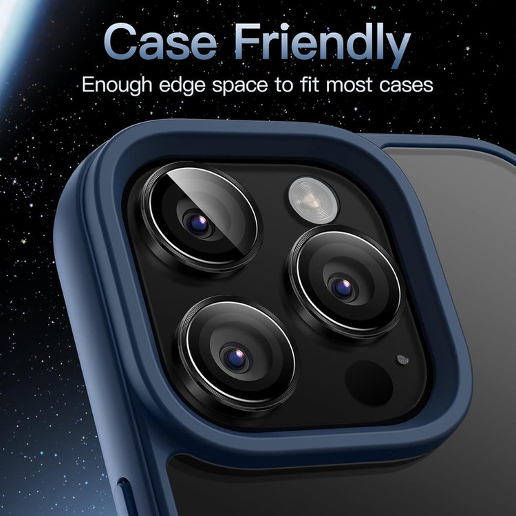 محافظ لنز دوربین شیشهای موسیلی مدل Clare مناسب برای گوشی موبایل اپل iPhone 13 Pro