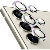 محافظ لنز دوربین چلیپا مدل Luminous مناسب برای گوشی موبایل سامسونگ Galaxy S24 Ultra