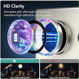 محافظ لنز دوربین چلیپا مدل Luminous مناسب برای گوشی موبایل سامسونگ Galaxy S24 Ultra