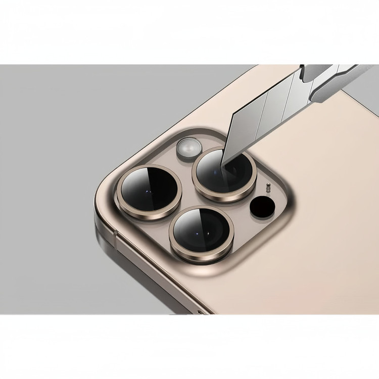 محافظ لنز دوربین چلیپا مدل Sapphire مناسب برای گوشی موبایل اپل iPhone 16 Pro / 16 Pro Max