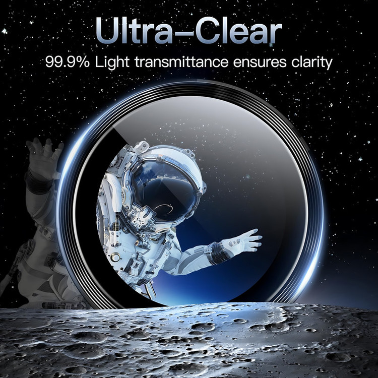 محافظ لنز دوربین شیشهای ایکس-لول مدل Spotlight مناسب برای گوشی موبایل سامسونگ Galaxy S25 Ultra