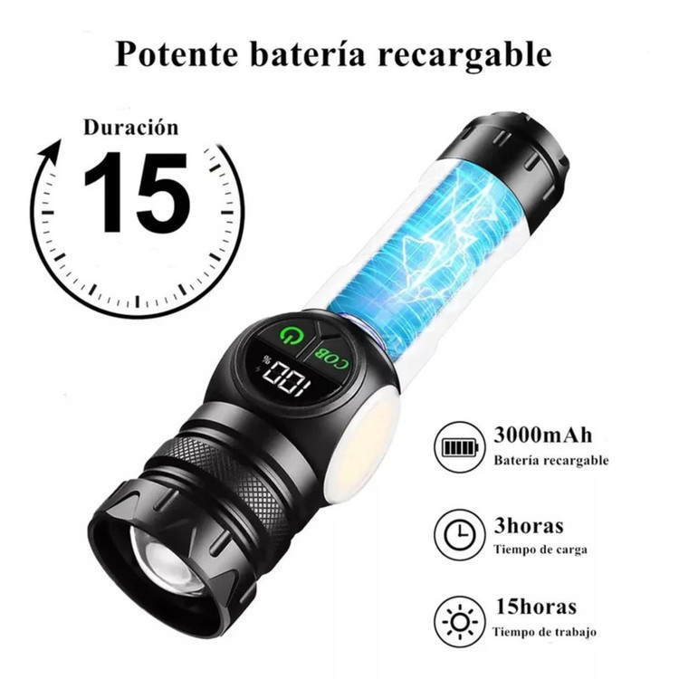 چراغ قوه دستی ویدز مدل RUILANG S2305 با نور مهتابی