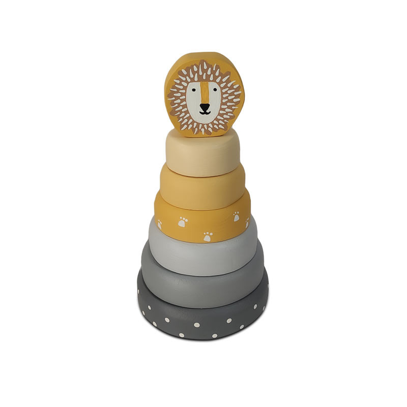بازی فکری برج هیجان طرح شیر مدل MKids56-D-B