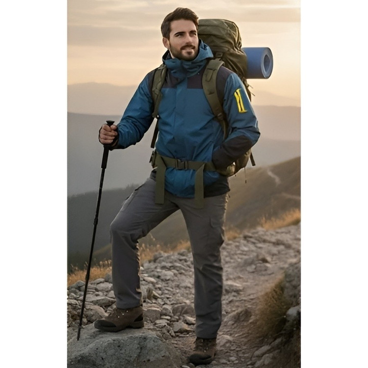 کاپشن کوهنوردی اورجینال دوپوش GORTEX سایز L تا 5XL