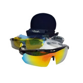 عینک کوهنوردی اورجینال 5 لنزی مارک OAKLEY