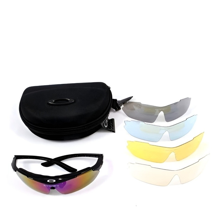 عینک کوهنوردی اورجینال 5 لنزی مارک OAKLEY