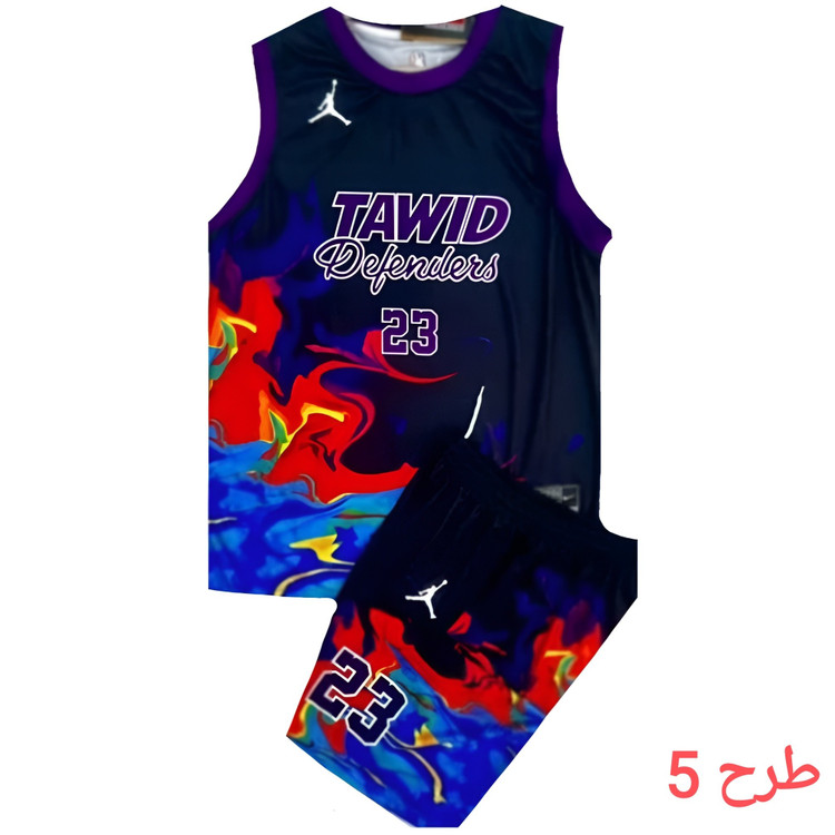 ست لباس بسکتبال جرزی اعلا سایز L تا 6XL