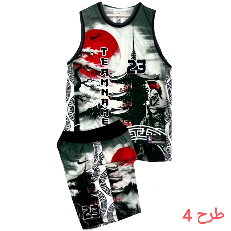 ست لباس بسکتبال جرزی اعلا سایز L تا 6XL