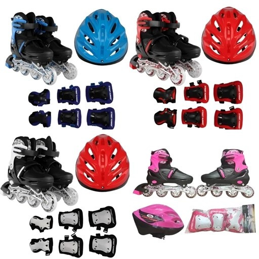 اسکیت کفشی اورجینال Runner وارداتی سایز 30 تا 41 با لوازم ایمنی