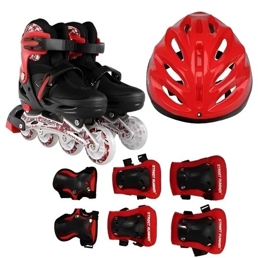 اسکیت کفشی اورجینال Runner وارداتی سایز 30 تا 41 با لوازم ایمنی