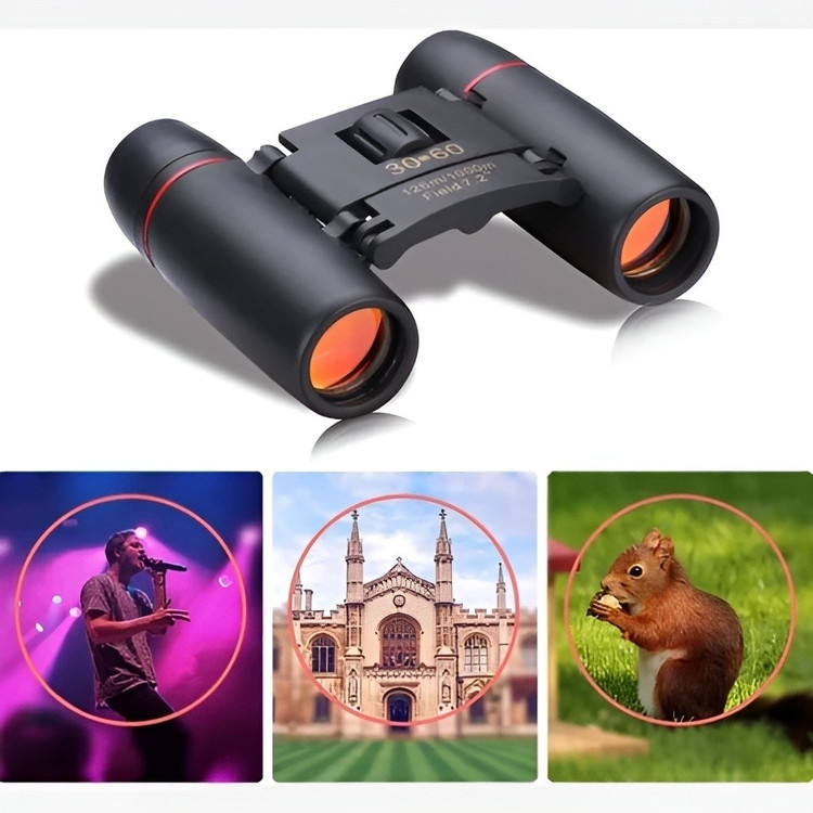 دوربین شکاری دوچشمی اورجینال جیبی و تاشو BINOCULARS