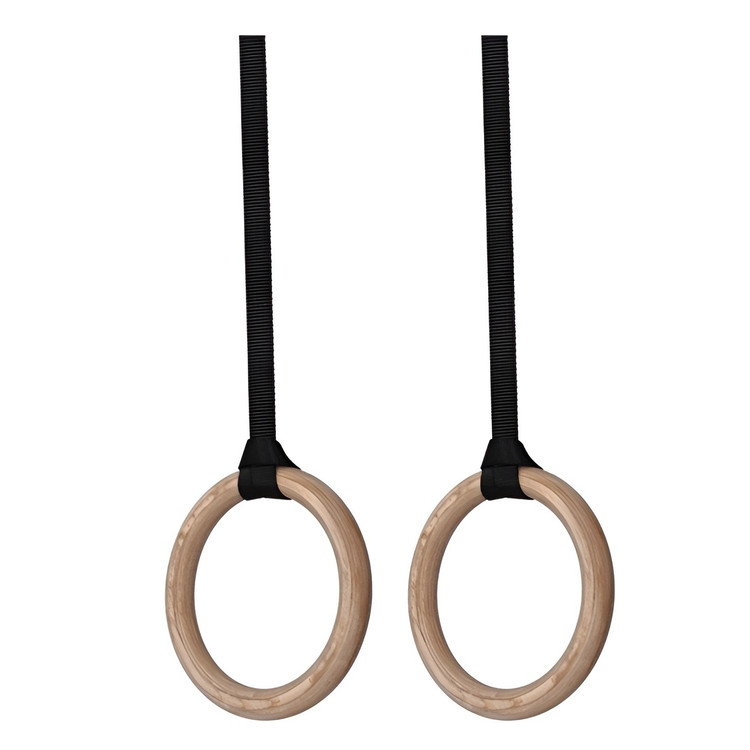 دار حلقه ژیمناستیک چوبی وارداتی با لوازم