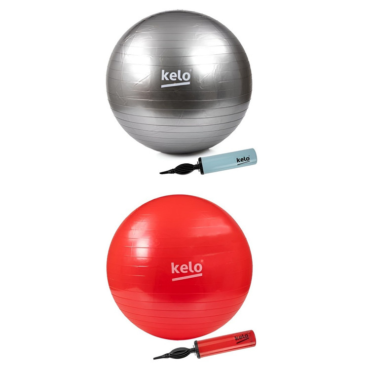 توپ جیم بال صاف اعلا مارک KELO سایز 75 و 85 با تلمبه