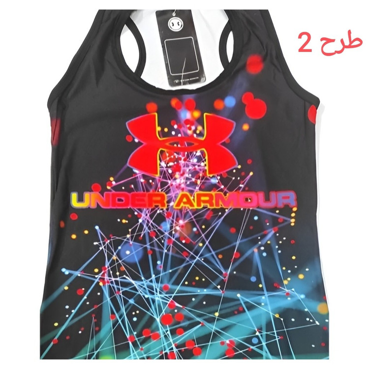 رکابی ورزشی، رکابی بدنسازی دخترانه و پسرانه طرح دار سایز L و XL