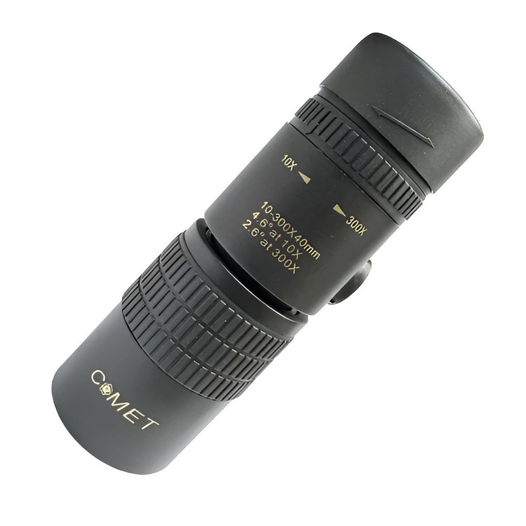 دوربین شکاری تک چشم اورجینال COMET 10X-300X40 (ارسال رایگان و خرید قسطی)