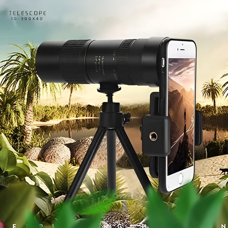 دوربین شکاری تک چشم اورجینال COMET 10X-300X40 (ارسال رایگان و خرید قسطی)
