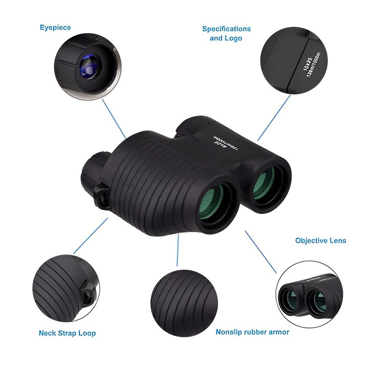 دوربین شکاری دوچشمی کوهنوردی اورجینال COMET 10X25 HD (ارسال رایگان و خرید قسطی)