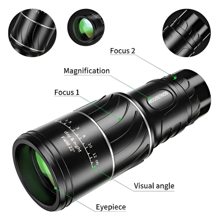 دوربین شکاری تک چشم اورجینال COMET مدل 52*16 و 60*40 (ارسال رایگان و خرید قسطی)