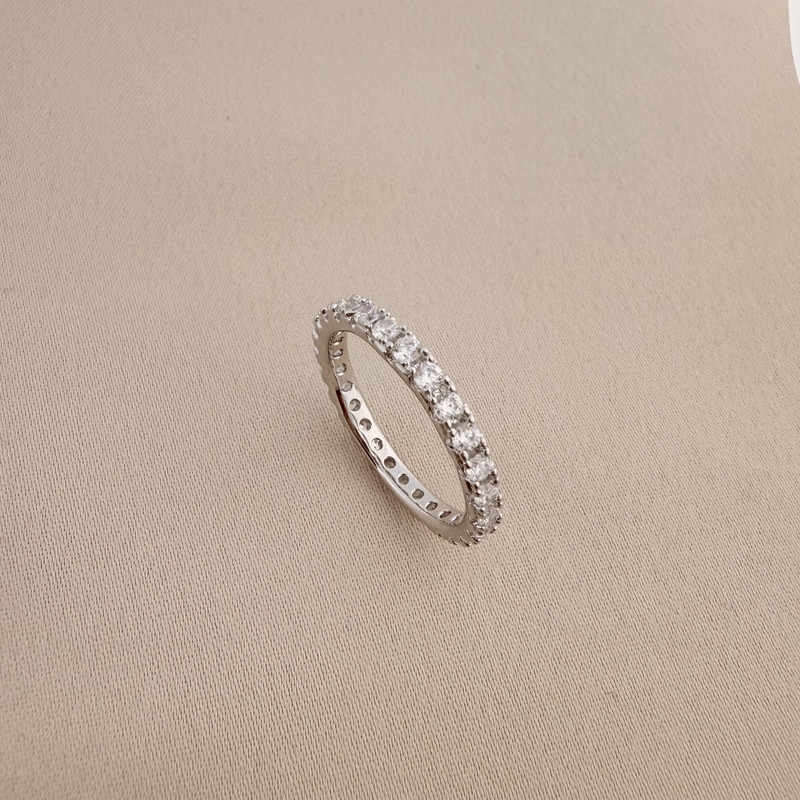 انگشتر زنانه ژوپینگ طرح تنیسی مدل R0095