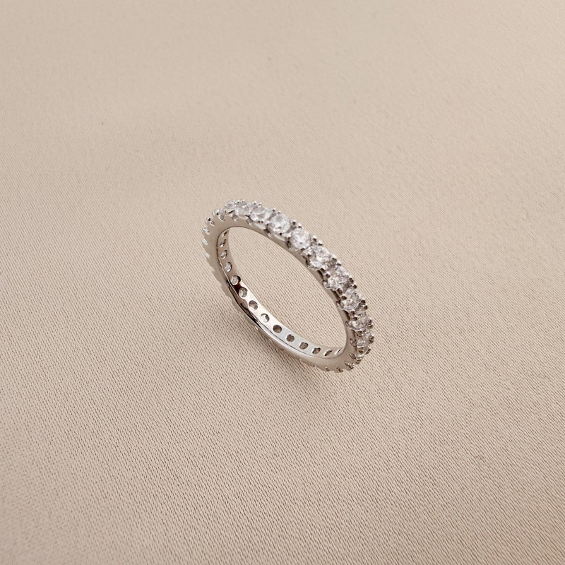 انگشتر زنانه ژوپینگ طرح تنیسی مدل R0095
