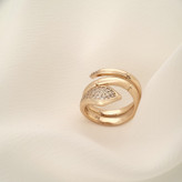 انگشتر زنانه ژوپینگ طرح سرپنت مدل R00124