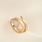 انگشتر زنانه ژوپینگ طرح سرپنت مدل R00124