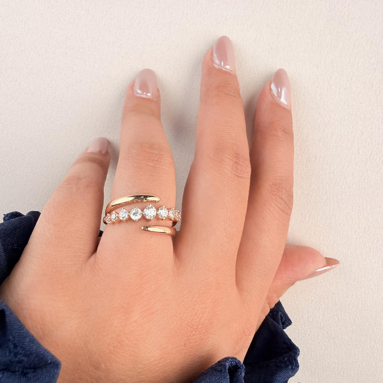 انگشتر زنانه ژوپینگ مدل R0089