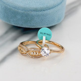 ست حلقه و پشت حلقه زنانه ژوپینگ کد AAE966