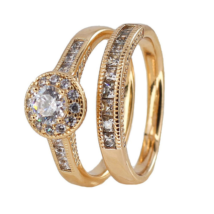 ست حلقه و پشت حلقه زنانه ژوپینگ کد AAE983