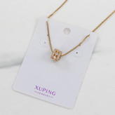 گردنبند زنانه ژوپینگ مدل گل کد AAB991