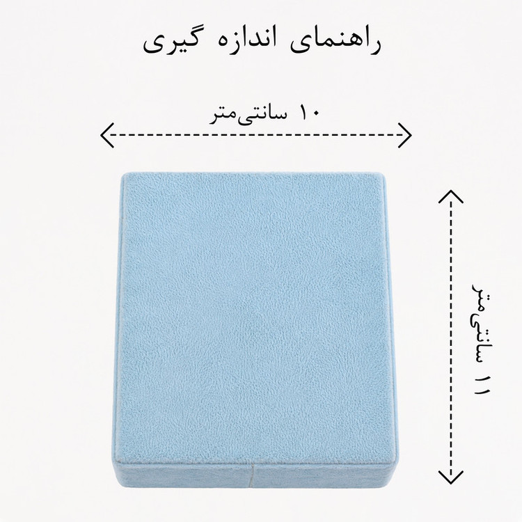 گل سینه زنانه استیل مدل سنگ مروارید S2AAG109