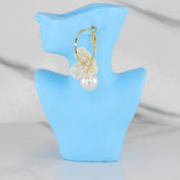 گوشواره آویز زنانه زودیکا مدل گل کد AAC1494