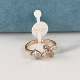 انگشتر زنانه ژوپینگ مدل زنبوری کد AAE776