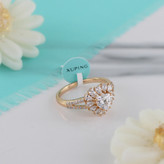 انگشتر زنانه ژوپینگ مدل سولیتر کد L461